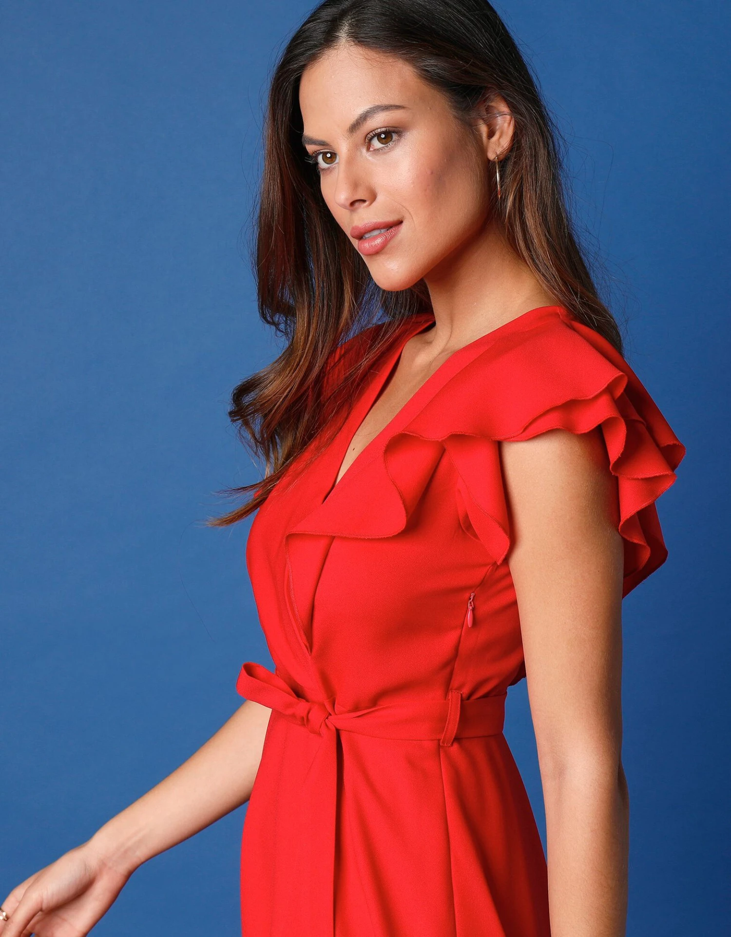 Robe Volantée Manches Courtes 8 Robe Volantée Manches Courtes – Image 6