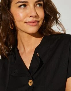 Robe Saharienne Boutonnée -Femmes Vêtements Magasin 501024 C03 zoomx vue7