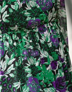 Robe Cache-coeur Voile Imprimé -Femmes Vêtements Magasin 501085 C00 zoomx vue4