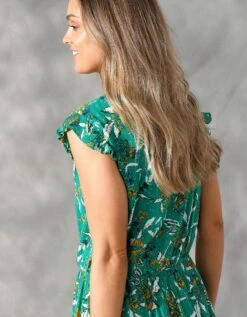 Robe Mi-longue Forme Cache-coeur Imprimée -Femmes Vêtements Magasin 501264 C00 zoomx vue7