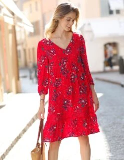 Robe Dos Lacé Imprimée 12 Robe Dos Lacé Imprimée -Femmes Vêtements Magasin 501395 C00 zoomx vue5