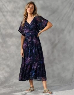 Robe Longue En Voile Imprimé -Femmes Vêtements Magasin 501444 C00 zoomx vue5