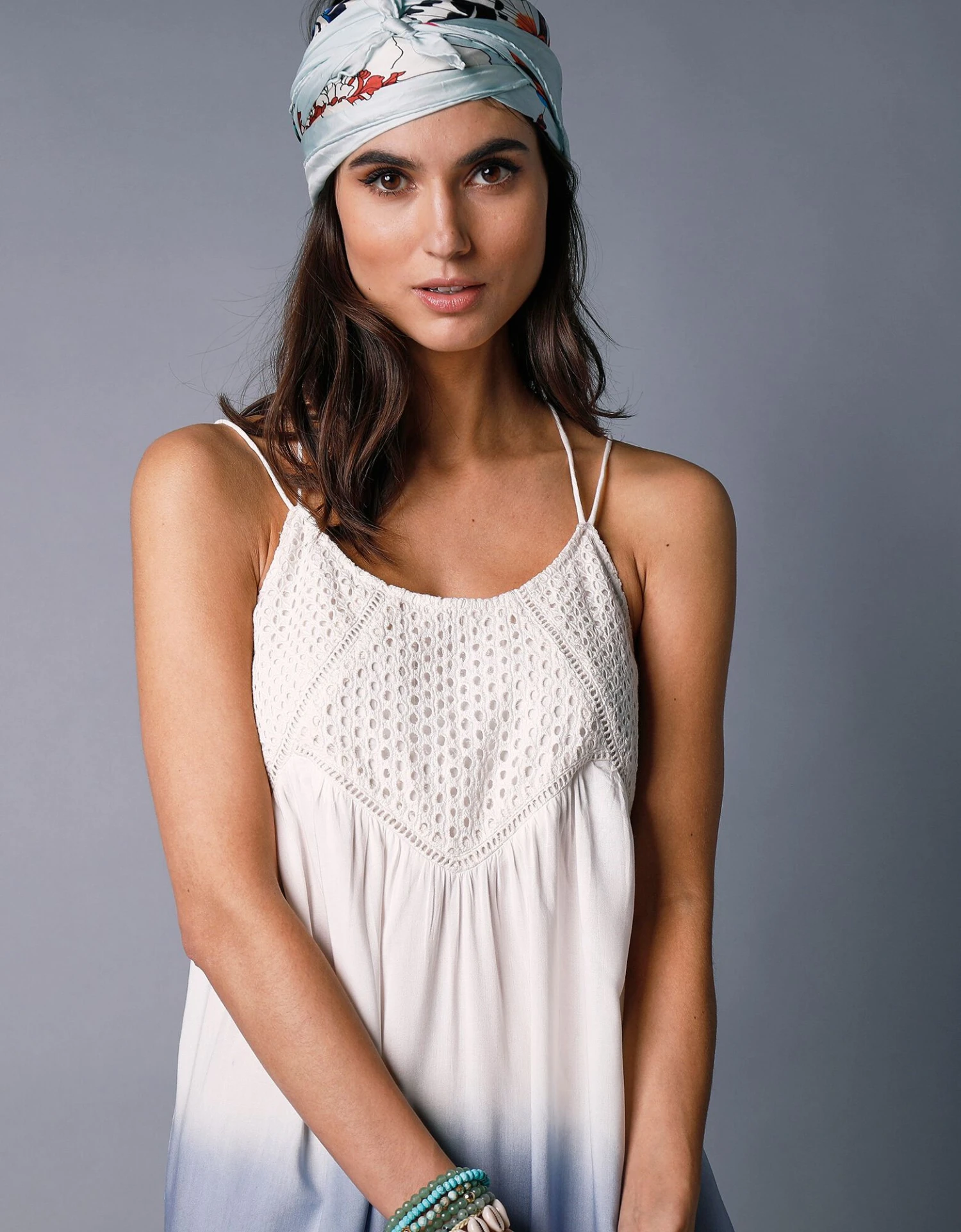 Robe Longue Tie And Dye Brodée 8 Robe Longue Tie And Dye Brodée – Image 6