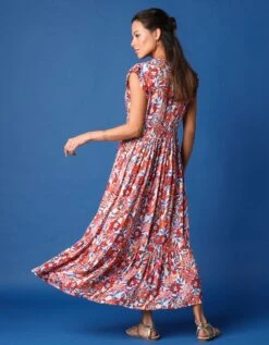 Robe Longue Imprimée Sans Manches -Femmes Vêtements Magasin 501678 C01 zoomx vue3