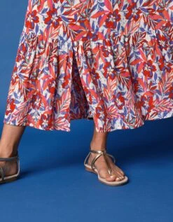 Robe Longue Imprimée Sans Manches -Femmes Vêtements Magasin 501678 C01 zoomx vue7