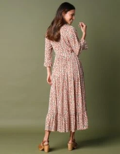 Robe Longue Taille Coulissée 11 Robe Longue Taille Coulissée -Femmes Vêtements Magasin 501679 C01 zoomx vue3