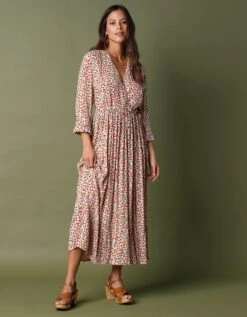 Robe Longue Taille Coulissée 13 Robe Longue Taille Coulissée -Femmes Vêtements Magasin 501679 C01 zoomx vue5