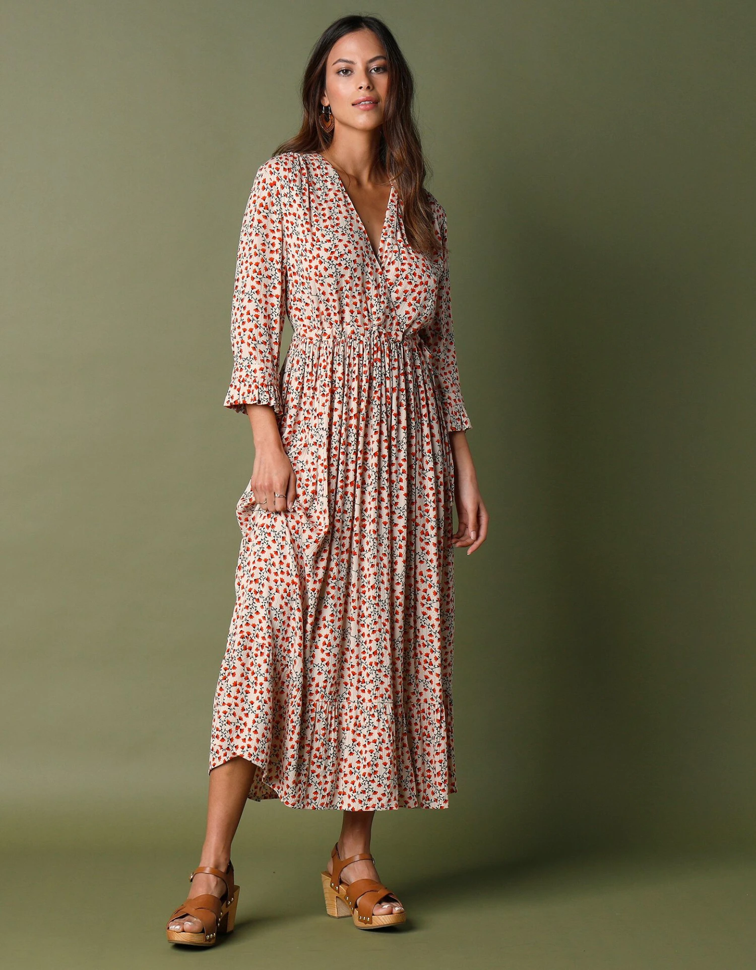 Robe Longue Taille Coulissée 7 Robe Longue Taille Coulissée – Image 5