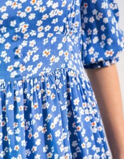 Robe Imprimée Col V Base évasée -Femmes Vêtements Magasin 501747 C01 zoom detailRFP