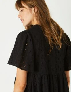 Robe évasée, Broderie Anglaise -Femmes Vêtements Magasin 501760 C01 zoomx vue7