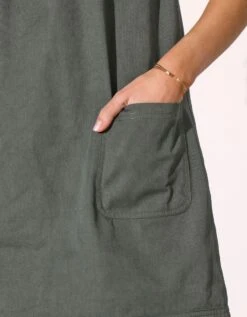 Robe Housse Unie Manches Courtes -Femmes Vêtements Magasin 501773 C01 zoomx vue6