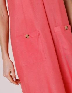 Robe Courte évasée Unie -Femmes Vêtements Magasin 501783 C01 zoomx vue4