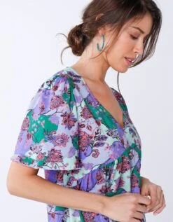 Robe Housse Imprimée -Femmes Vêtements Magasin 501791 C01 zoomx vue3