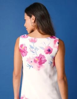 Robe Imprimé Sans Manches Légèrement évasée -Femmes Vêtements Magasin 501801 C01 zoomx vue6