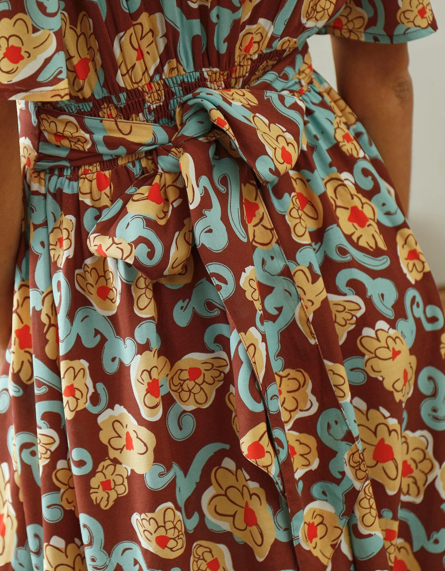 Robe Fluide Imprimée, Collection "Odette Lepeltier" 9 Robe Fluide Imprimée, Collection "Odette Lepeltier" – Image 7