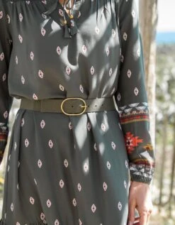 Robe Longue Volantée Imprimé Folk 13 Robe Longue Volantée Imprimé Folk -Femmes Vêtements Magasin 501833 C01 zoomx vue6