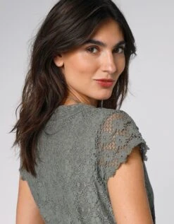 Robe Longue Dentelle Macramé 13 Robe Longue Dentelle Macramé -Femmes Vêtements Magasin 501951 C04 zoomx vue5