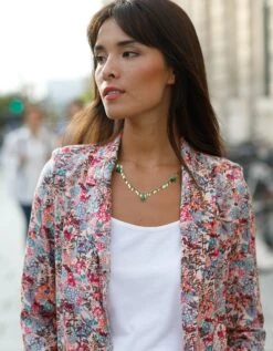 Veste Fluide Imprimée -Femmes Vêtements Magasin 503024 C00 zoomx vue3