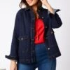 Veste Boutonnée En Denim Stone -Femmes Vêtements Magasin 503030 C01 zoomx