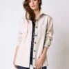 Veste Surchemise Boutonnée -Femmes Vêtements Magasin 503048 C01 zoomx