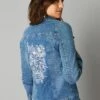 Veste Brodée En Jean -Femmes Vêtements Magasin 503726 C01 zoomx