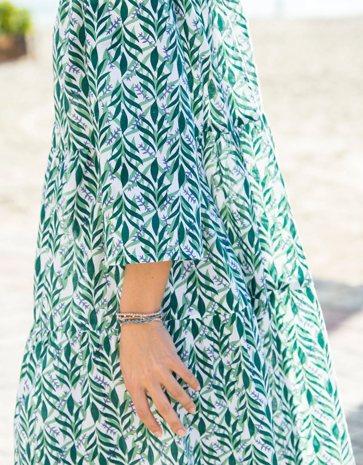 Robe Courte Volantée Imprimée 7 Robe Courte Volantée Imprimée – Image 5