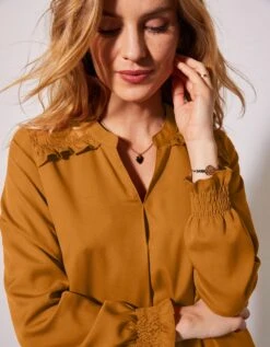 Tunique Dentelle Manches Longues Unie 12 Tunique Dentelle Manches Longues Unie -Femmes Vêtements Magasin 560167 C01 zoomx vue3