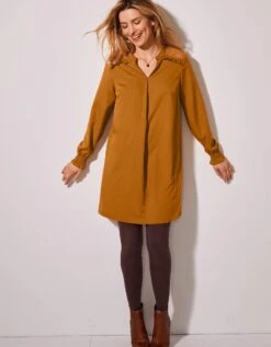 Tunique Dentelle Manches Longues Unie 13 Tunique Dentelle Manches Longues Unie -Femmes Vêtements Magasin 560167 C01 zoomx vue4