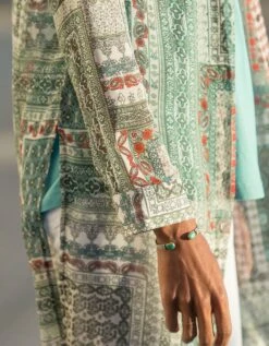 Longue Chemise Voile Imprimé -Femmes Vêtements Magasin 560457 C01 zoomx vue4