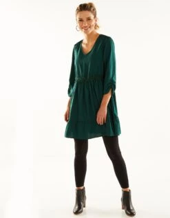 Tunique Dentelle Manches 7/8ème Unie -Femmes Vêtements Magasin 560637 C00 zoomx vue4