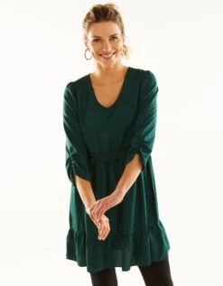 Tunique Dentelle Manches 7/8ème Unie -Femmes Vêtements Magasin 560637 C00 zoomx vue5