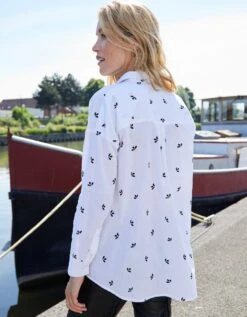 Chemise Liquette Longue Imprimée -Femmes Vêtements Magasin 560639 C01 zoomx vue2