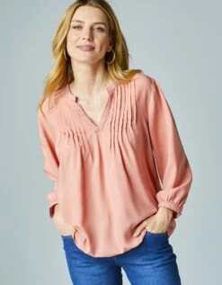 Blouse Manches Longues Détails Macramé 11 Blouse Manches Longues Détails Macramé -Femmes Vêtements Magasin 560649 C01 zoomx vue3