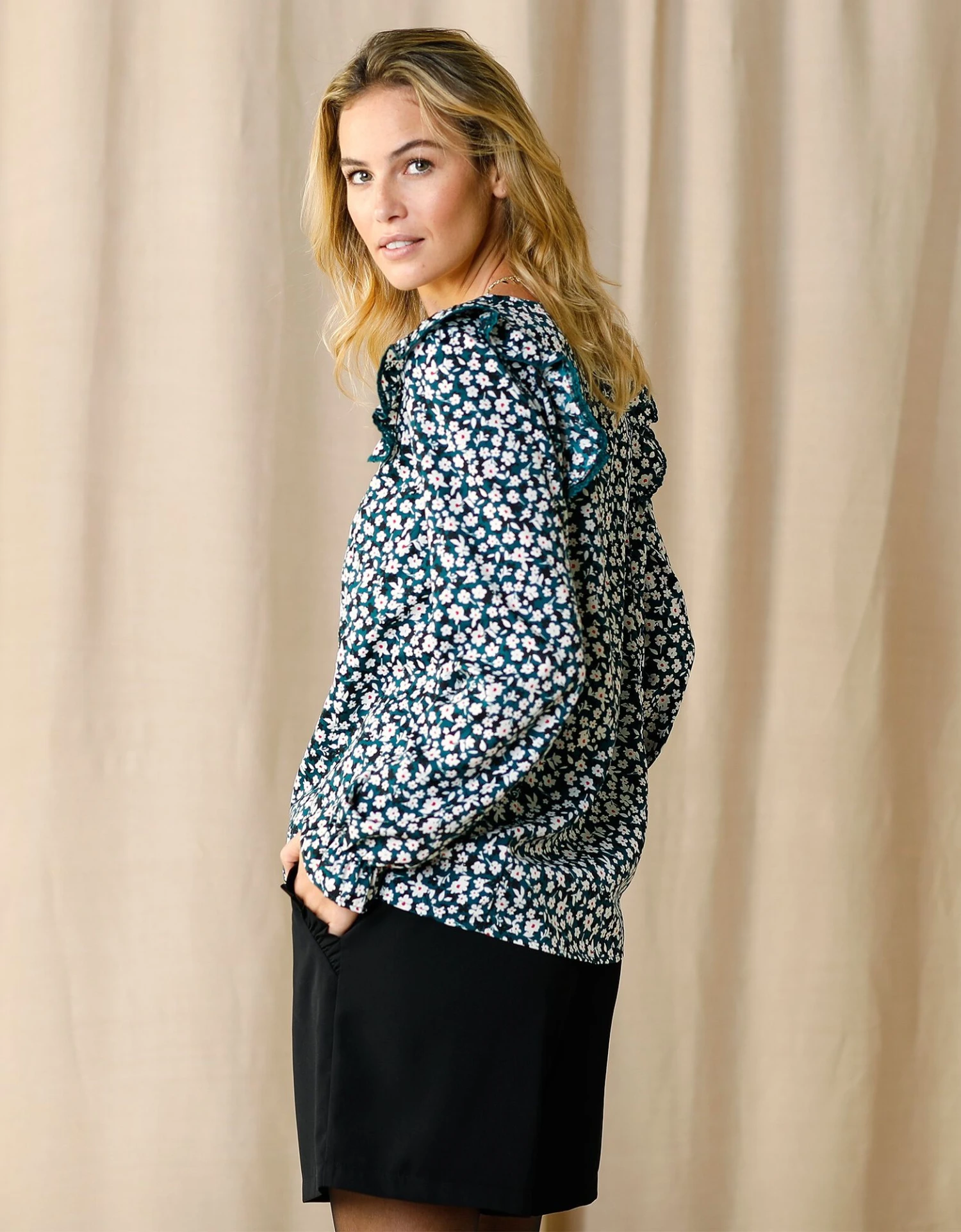 Blouse Imprimée Volantée 7 Blouse Imprimée Volantée – Image 5