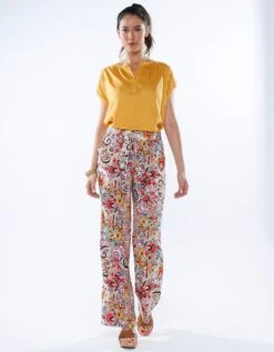 Blouse Boutonnée Unie -Femmes Vêtements Magasin 560778 C02 zoomx vue3