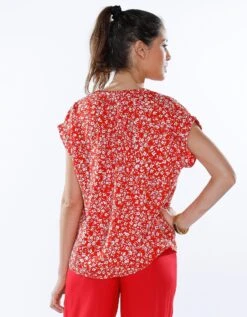 Blouse Boutonnée Imprimée -Femmes Vêtements Magasin 560779 C00 zoomx vue5