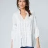 Blouse évasée Manches 3/4 Macramé -Femmes Vêtements Magasin 560788 C00 zoomx