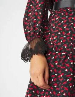 Tunique Imprimée Manches Longues -Femmes Vêtements Magasin 560844 C01 zoomx vue4