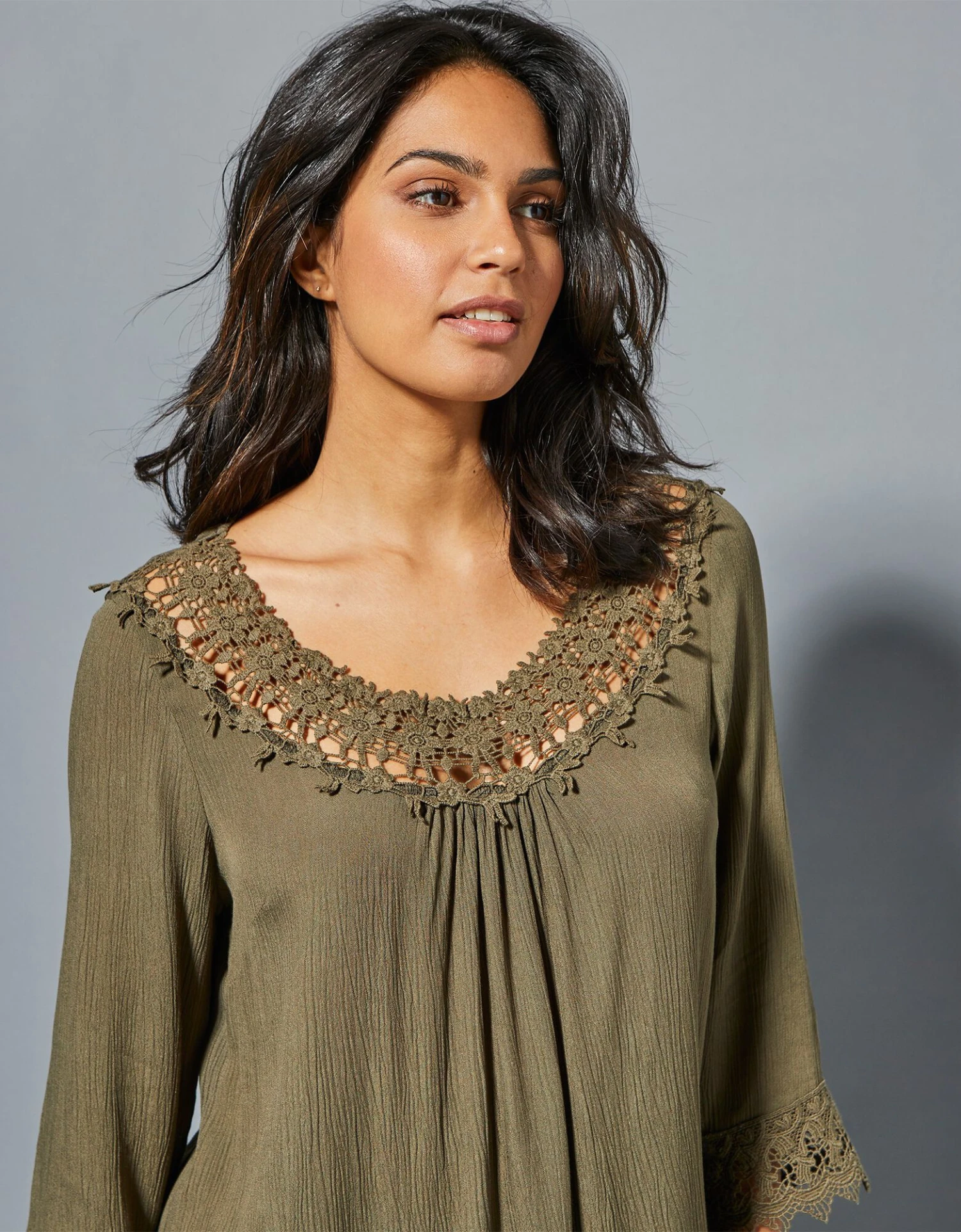 Tunique Macramé Manches 3/4 5 Tunique Macramé Manches 3/4 – Image 3