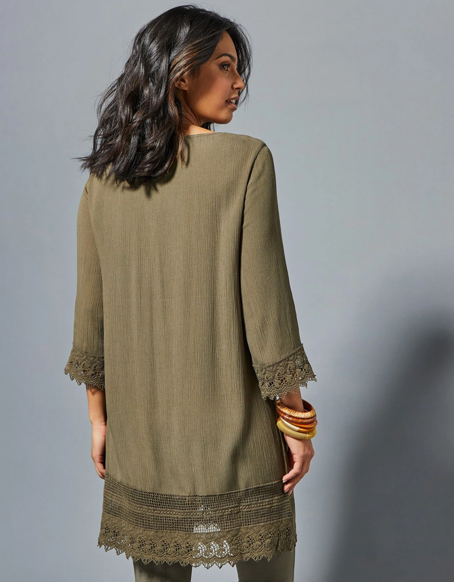 Tunique Macramé Manches 3/4 8 Tunique Macramé Manches 3/4 – Image 6