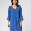 Tunique Macramé Manches 3/4 -Femmes Vêtements Magasin 560889 C03 zoomx