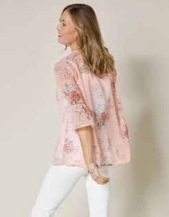 Chemisier Voile Plumetis Imprimé -Femmes Vêtements Magasin 560902 C02 zoomx vue2