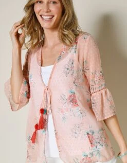 Chemisier Voile Plumetis Imprimé -Femmes Vêtements Magasin 560902 C02 zoomx vue3