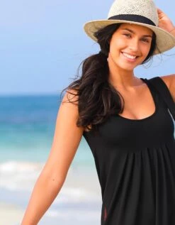 Robe Imprimée Base Sans Manches 8 Robe Imprimée Base Sans Manches -Femmes Vêtements Magasin 562156 C01 zoomx vue3