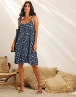 Robe évasée Imprimé Tie And Dye -Femmes Vêtements Magasin 562210 C01 zoomx vue7