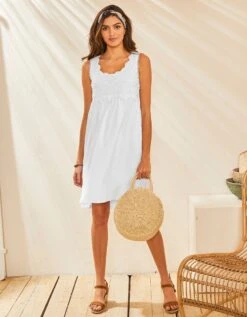 Robe Plastron Macramé -Femmes Vêtements Magasin 562222 C01 zoomx vue3