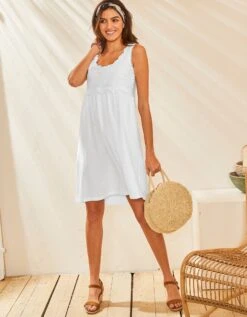 Robe Plastron Macramé -Femmes Vêtements Magasin 562222 C01 zoomx vue5