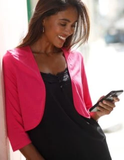 Boléro Manches 3/4 Uni