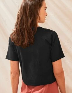 Gilet Boutonné Manches Courtes, Maille -Femmes Vêtements Magasin 609053 C03 zoomx vue2