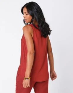 Caraco Fluide Dentelle Uni -Femmes Vêtements Magasin 610708 C03 zoomx vue2